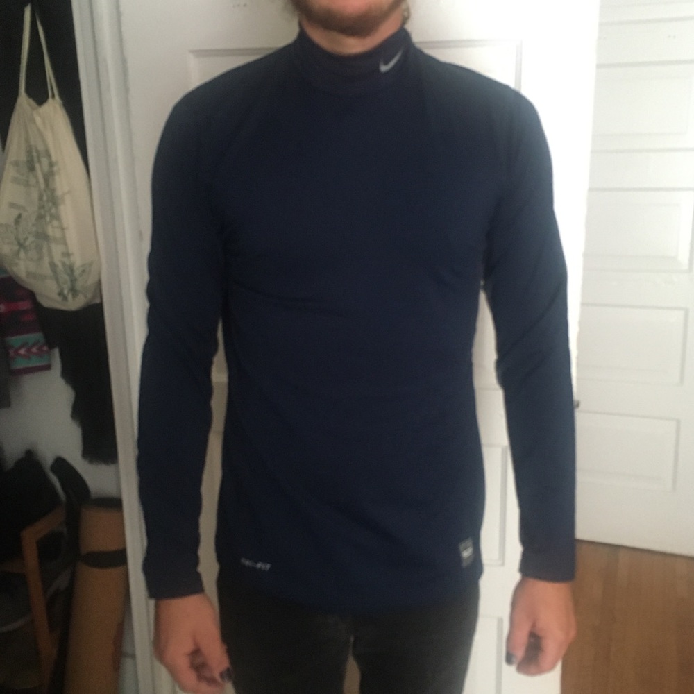 Nike pro combat dri fit fitted shirt